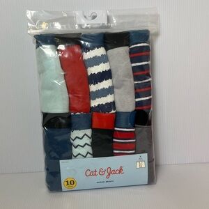 NWT Small 6-8 Cat & Jack Boys Boxer Briefs Multicolor Pack
